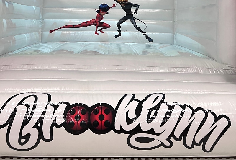XL Vinyl Decal Name Image for Bounce House