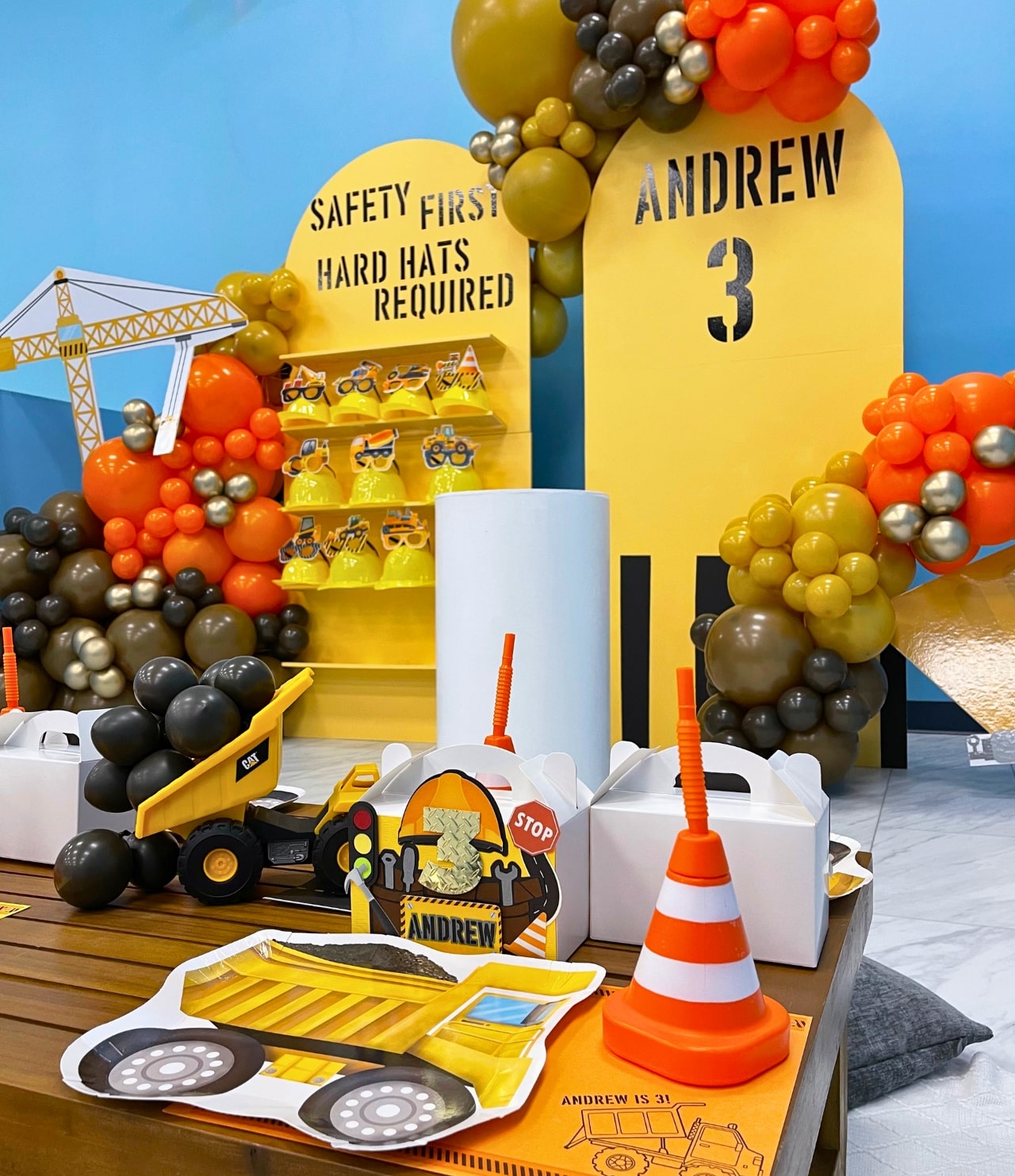 Andrew is 3 Kids Party Theme Add-on
