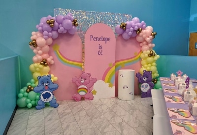 Care Bears Kids Party Room