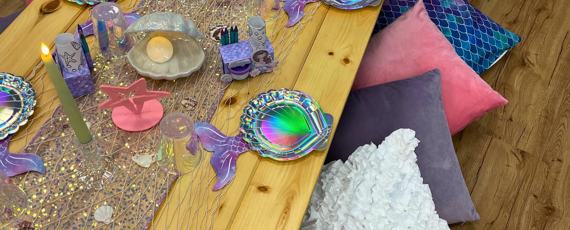 Kidx Mermaid Picnic Party Table