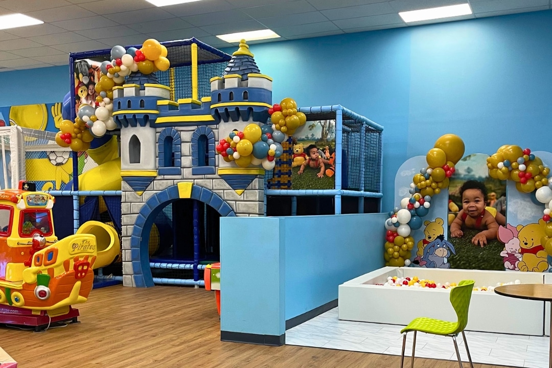 Fully customized indoor Playground at Kidz Kastle, the best kids birthday party venue RI for private celebrations.